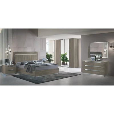 Hálószoba garnitúra, velencei szürke – CA Kroma