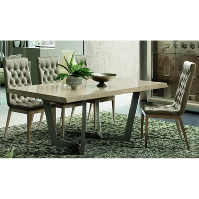 Nyírfa szék Nabuk 12 műbőrrel – CA Elite Day Capitonne’