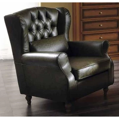 Nostalgia Day Armchair with faux leather
