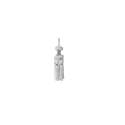 Silver colored dangling