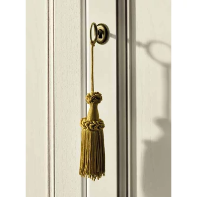 Gold colored dangling