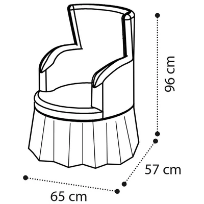Giotto LADY Guest armchair