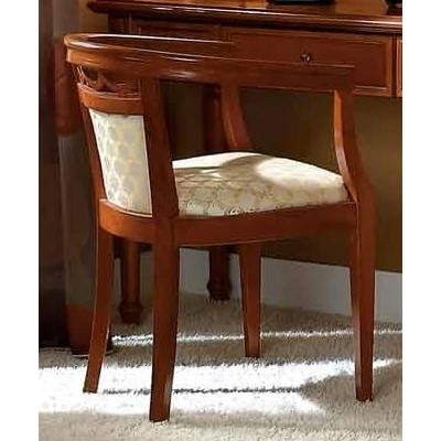 Nostalgia Easy chair with satellite 22 fabric - walnut