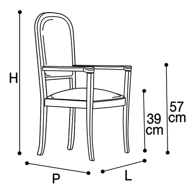 Nostalgia Easy chair - antique white
