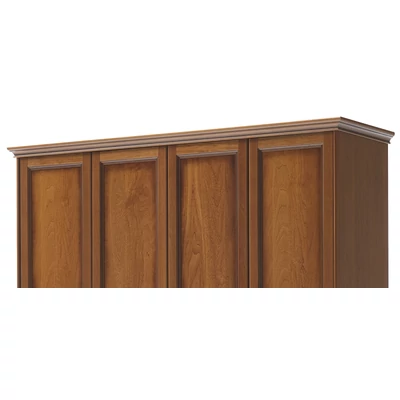 Giotto 3-doors cabinet - walnut, height: 220 cm