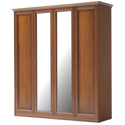 Nostalgia 3-doors cabinet - walnut, height: 250 cm