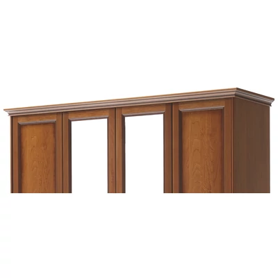 Nostalgia 6-doors cabinet - walnut, height: 220 cm