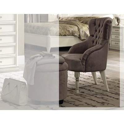 Nostalgia Guest armchair - antique white