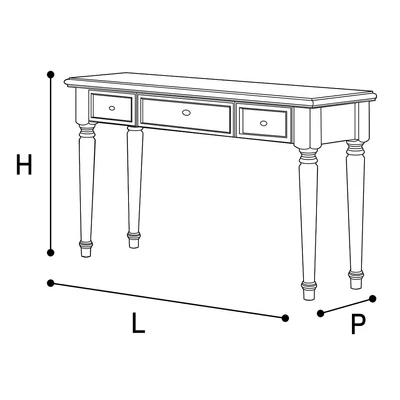 Giotto NOSTALGIA Dressing table - antique white