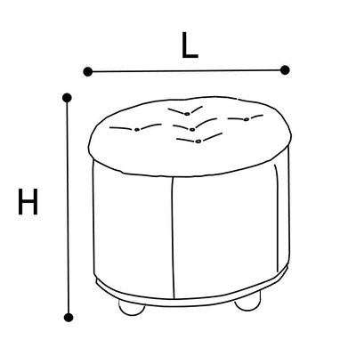 Nostalgia Pouf