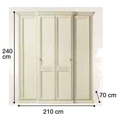 Siena 4-doors cabinet