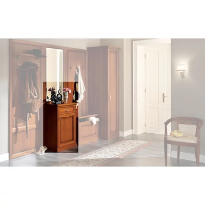 Nostalgia Day 1-door lower drawer element - walnut