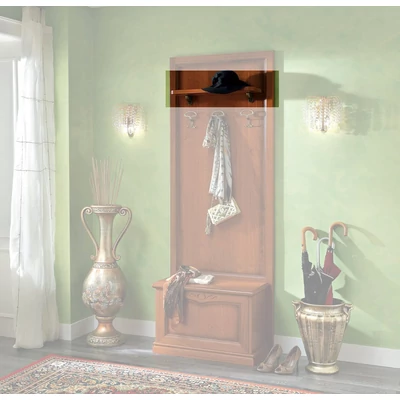Nostalgia Day MINI Shelf with holding structure - walnut