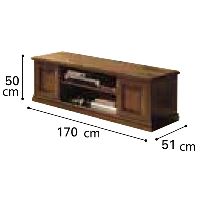 Nostalgia Day MAXI TV commode - walnut