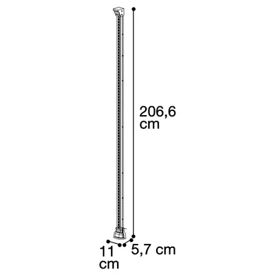Siena Day Middle column for the hall panel