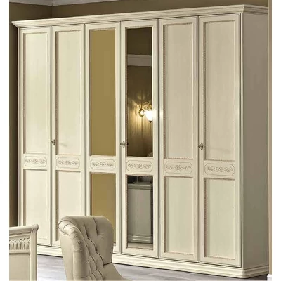 Torriani 5-doors cabinet - ivory