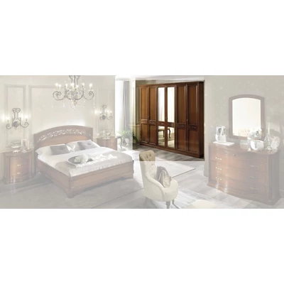 Torriani 6-doors cabinet - walnut