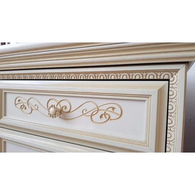 Torriani éjjeliszekrény - elefántcsontszín