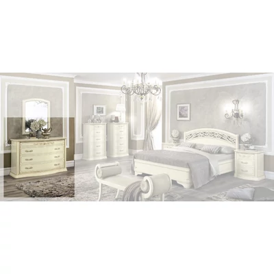 Torriani VIP Curved chest of drawers - ivory