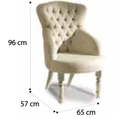 Torriani Guest armchair - walnut