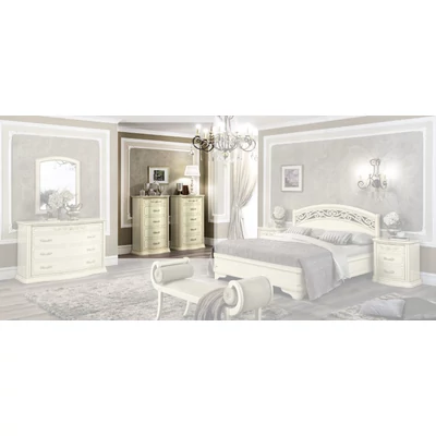 Torriani VIP Curved tallboy - ivory