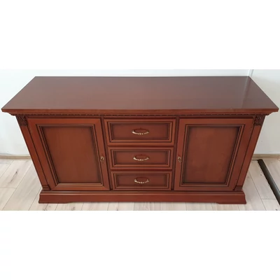 Treviso Day 2-doors buffet chest of drawers with 3 drawers - cherry