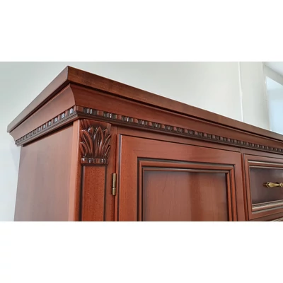 Treviso Day 2-doors buffet chest of drawers with 3 drawers - cherry