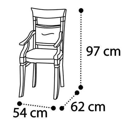 Treviso Day Easy chair - cherry