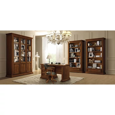 Treviso Day bookcase with drawer - cherry