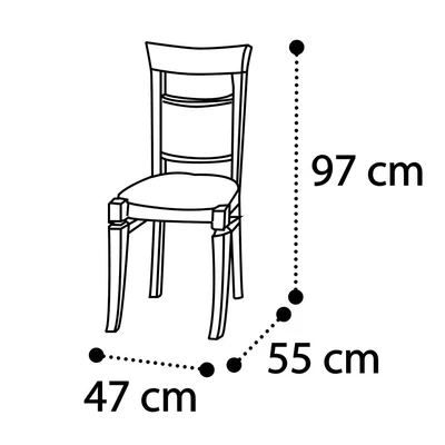 Treviso Day Chair - white ash
