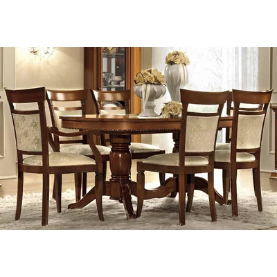 Treviso Day Oval dining table (+2x40 cm extendable) - cherry