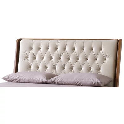 Giotto Double bedstead - walnut