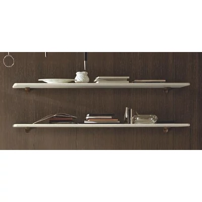 Giotto Day Wall shelf with holding structure - antique white