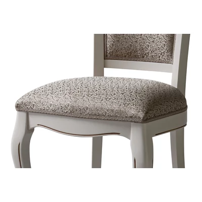 Giotto Day Chair with Vilma fabric - antique white