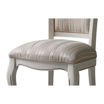 Giotto Day Chair with Casablanca fabric - antique white
