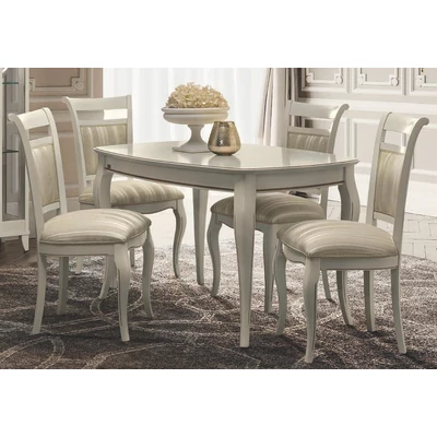 Giotto Day Chair with Casablanca fabric - antique white