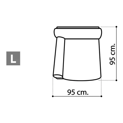 Decor Day Armchair, left-side element
