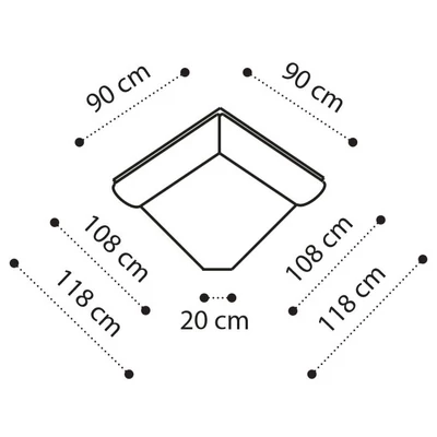 Treviso Day Corner element