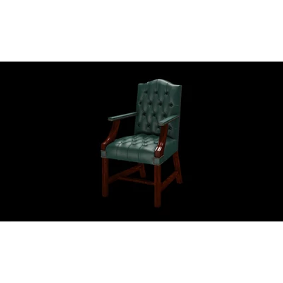 Gainsborough Chair karosszék premium A bőrrel - Birch Forest Green színben