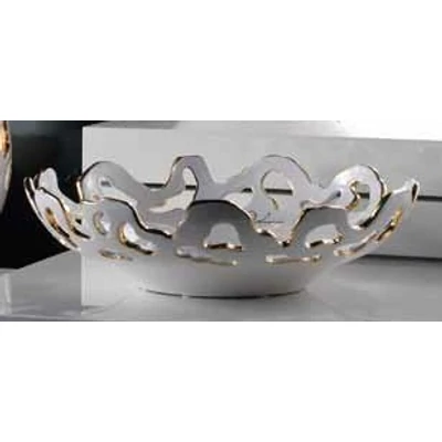 Asztali kerámia dísztál