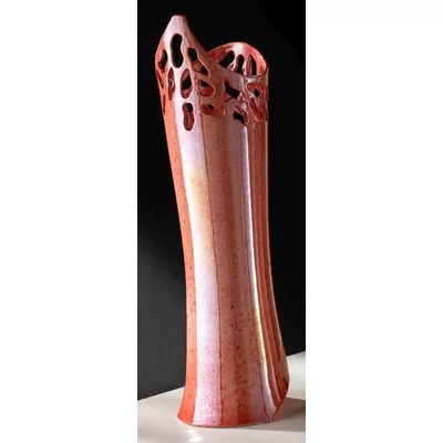 Aszimmetrikus kerámia díszváza