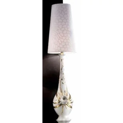 Large ceramic lamp, with original Swarovski crystals.
