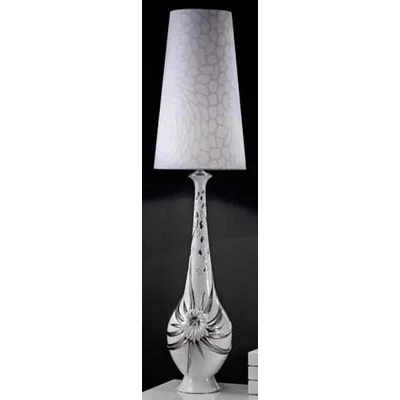 Large ceramic lamp, with original Swarovski crystals.