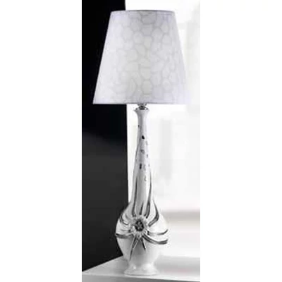 Small ceramic lamp, with original Swarovski crystals.