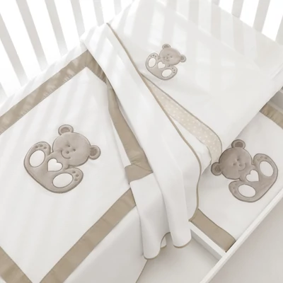 Charly crib - white-sand color