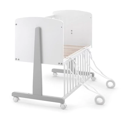 Ninna crib - white-grey