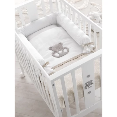 Mini Charly crib - white-grey