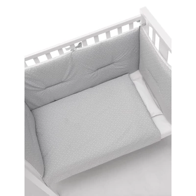 Mini crib - white