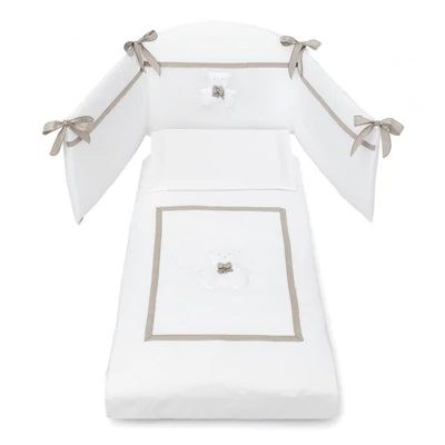 Dudu crib - white-sand color