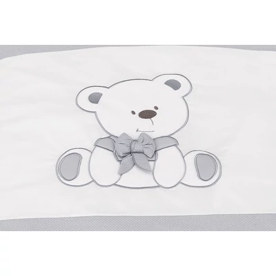 Tato crib - white-grey